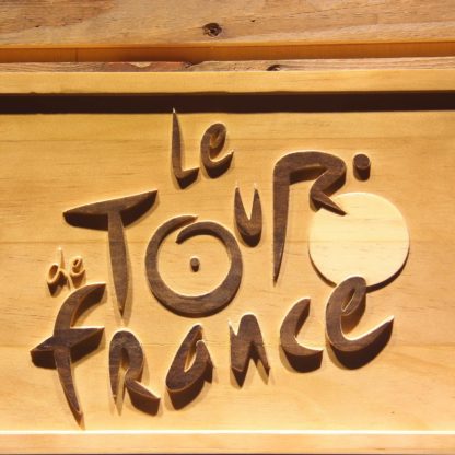 Le Tour de France Wood Sign neon sign LED