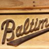 Baltimore Orioles 3 Wood Sign