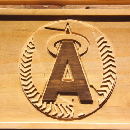 Los Angeles Angels of Anaheim 1986-1992 Logo Wood Sign - Legacy Edition neon sign LED