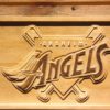 Los Angeles Angels of Anaheim 1997-2001 Home Plate Logo Wood Sign - Legacy Edition
