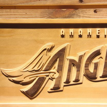 Los Angeles Angels of Anaheim 1997-2001 Logo Wood Sign - Legacy Edition neon sign LED