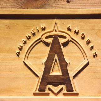 Los Angeles Angels of Anaheim 2002-2004 Logo Wood Sign - Legacy Edition neon sign LED