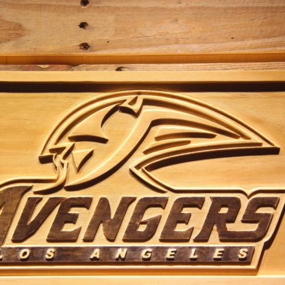 Los Angeles Avengers Wood Sign - Legacy Edition neon sign LED