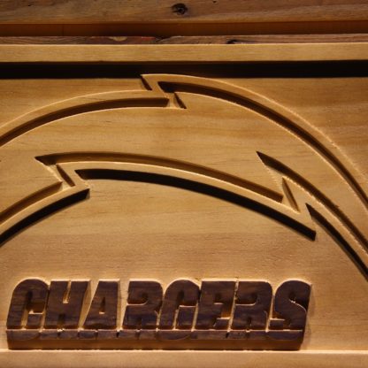 Los Angeles Chargers Wood Sign neon sign LED