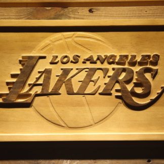 Los Angeles Lakers Wood Sign neon sign LED