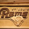Los Angeles Rams Wood Sign - Legacy Edition