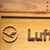 Lufthansa Wood Sign