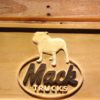 Mack Old Logo Wood Sign