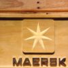 Maersk Wood Sign