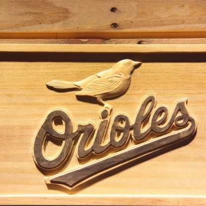 Baltimore Orioles 8 Wood Sign neon sign LED