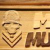 Metal Mulisha Emblem Wood Sign