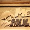 Metal Mulisha Wordmark Wood Sign