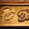 Miami Dolphins 2 Wood Sign - Legacy Edition