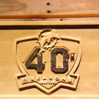 Miami Dolphins 40th Anniversary Logo Wood Sign - Legacy Edition neon sign LED