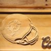 Miami Dolphins Coors Light Helmet Wood Sign - Legacy Edition