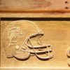 Miami Dolphins Helmet Wood Sign - Legacy Edition