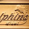 Miami Dolphins Wood Sign - Legacy Edition