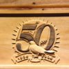 Baltimore Orioles 50th Anniversary Logo Wood Sign - Legacy Edition