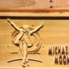 Michael Jackson Moonwalker Wood Sign