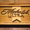 Michelob Ultra Wood Sign