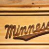 Minnesota Twins 3 Wood Sign