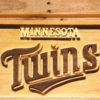 Minnesota Twins 7 Wood Sign - Legacy Edition