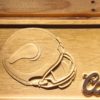 Minnesota Vikings Coors Light Helmet Wood Sign