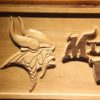 Minnesota Vikings Wood Sign