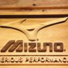 Mizuno Wood Sign