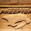 Nashville Predators Wood Sign
