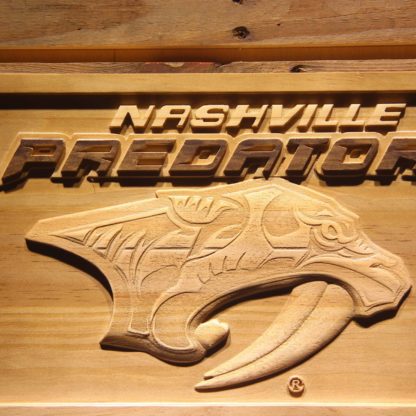 Nashville Predators Wood Sign neon sign LED