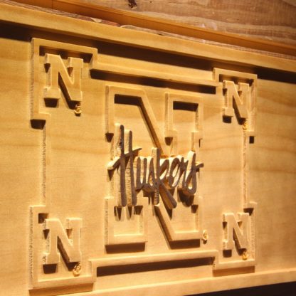 Nebraska Huskers Wood Sign - Legacy Edition neon sign LED