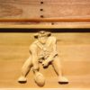 New England Patriots 1971-1992 Minute Man Wood Sign - Legacy Edition