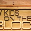 New Kids On The Block Wood Sign