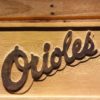 Baltimore Orioles 1995-1997 Text Wood Sign - Legacy Edition