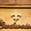 New Orleans Saints Budweiser Wood Sign