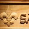 New Orleans Saints Wood Sign