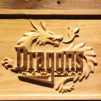 New York Dragons Wood Sign - Legacy Edition neon sign LED