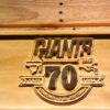New York Giants 70th Anniversary Logo Wood Sign - Legacy Edition