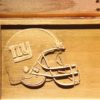 New York Giants Helmet Wood Sign