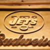 New York Jets Budweiser Wood Sign
