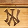New York Yankees 2 Wood Sign