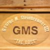 New York Yankees George Steinbrenner Memorial Patch Wood Sign - Legacy Edition