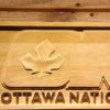 Ottawa Nationals Wood Sign - Legacy Edition