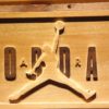 Nike Air Jordan Jumpman Logo 1 Wood Sign