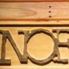 NOFX Wood Sign