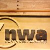 Northwest Airlines Wood Sign
