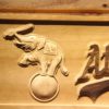 Oakland Athletics Elephant Logo Wood Sign