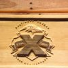 Baltimore Ravens 10th Anniversary Logo Wood Sign - Legacy Edition