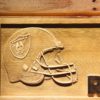 Oakland Raiders Helmet Wood Sign